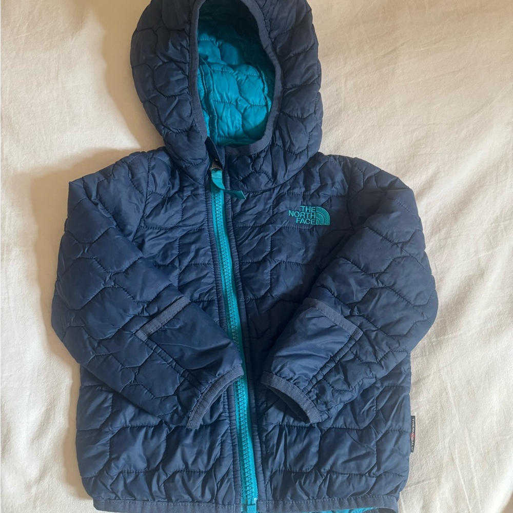 The North Face Blue Quilted Jacket